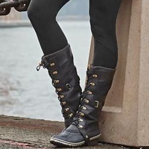 Sorel Conquest Carly Boots - Black